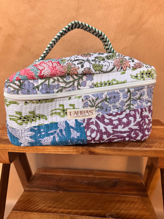Posie Patch Cosmetic Tote