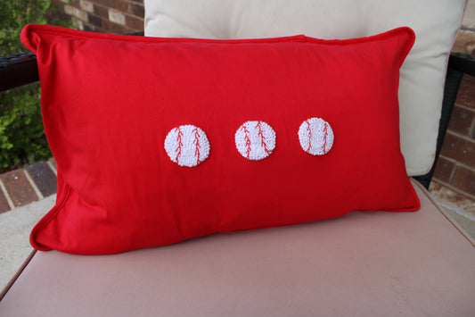 Baseaball Throw Pillow