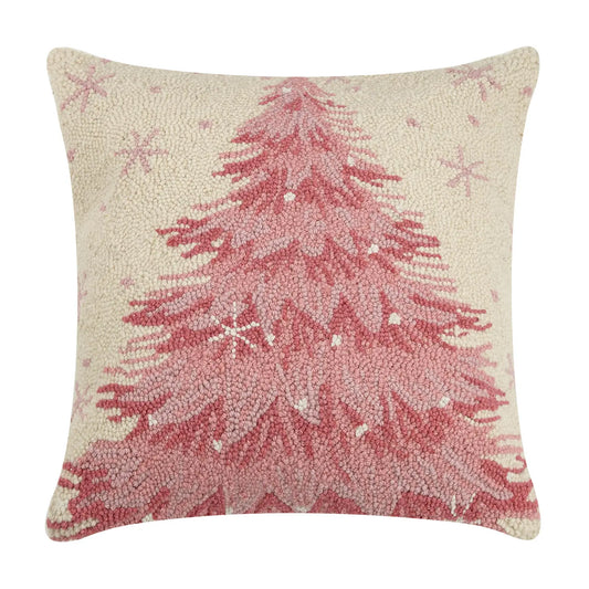 Pink Tree Hook Pillow