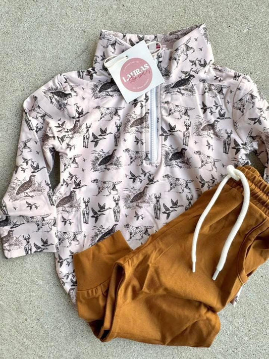 Southern Toile Jogger Set