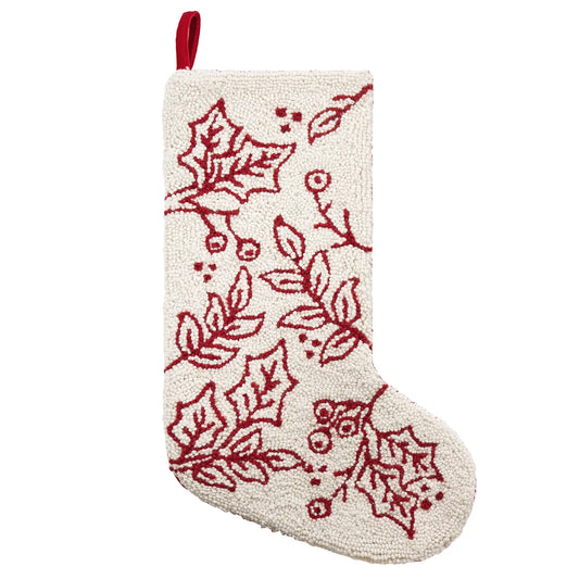 White Foliage Hook Stocking