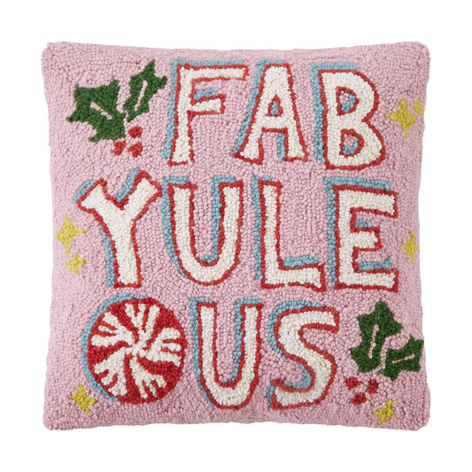 Fab Yule Us Hook Pillow