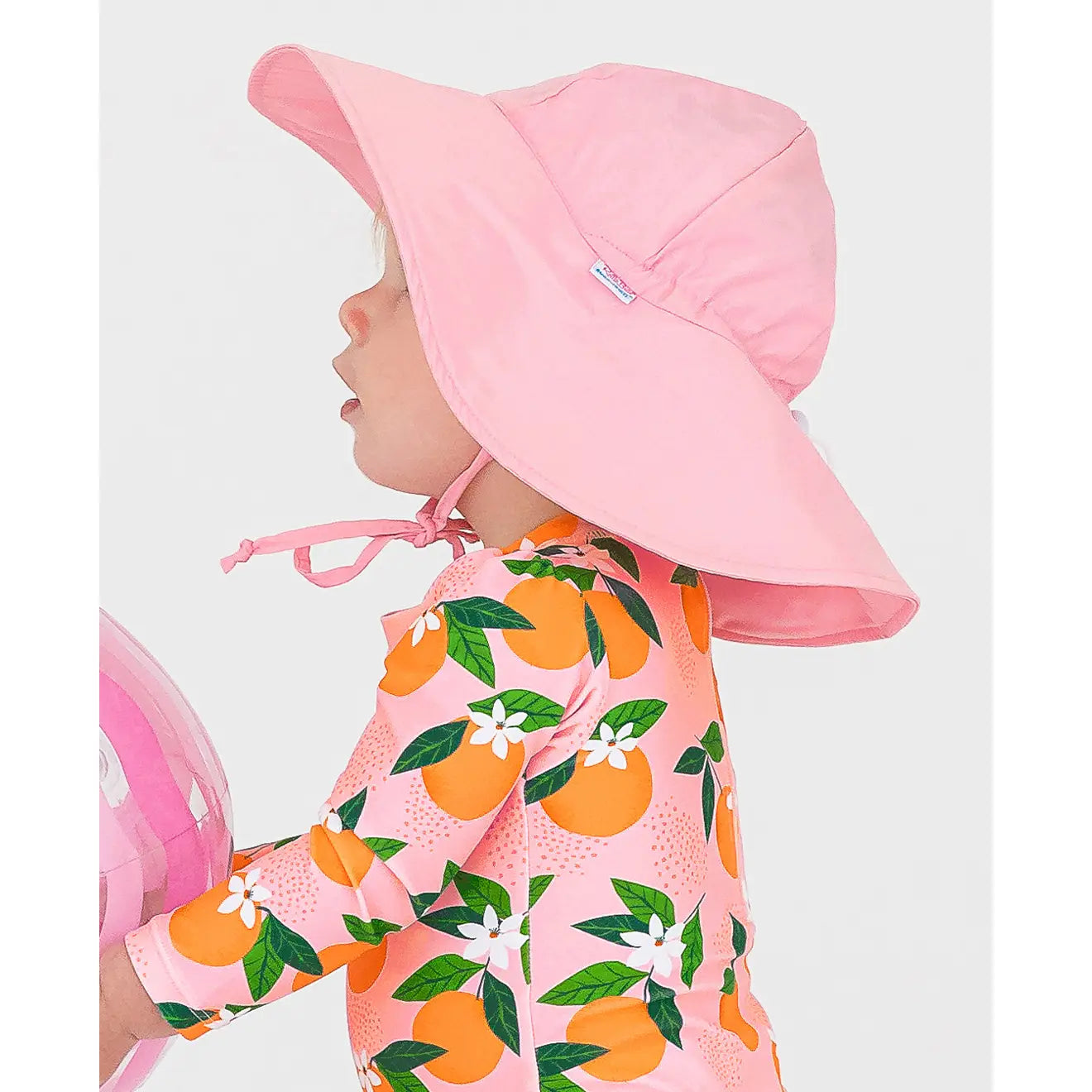 Kids Pink Sun Hat