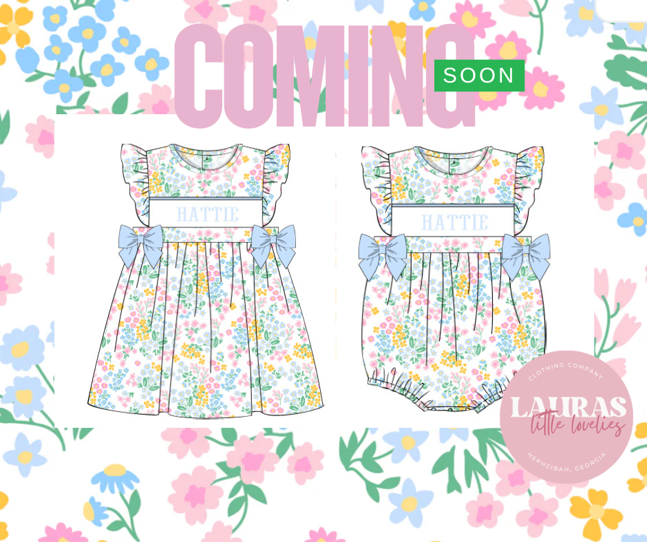 Fallon Floral Name Smocks