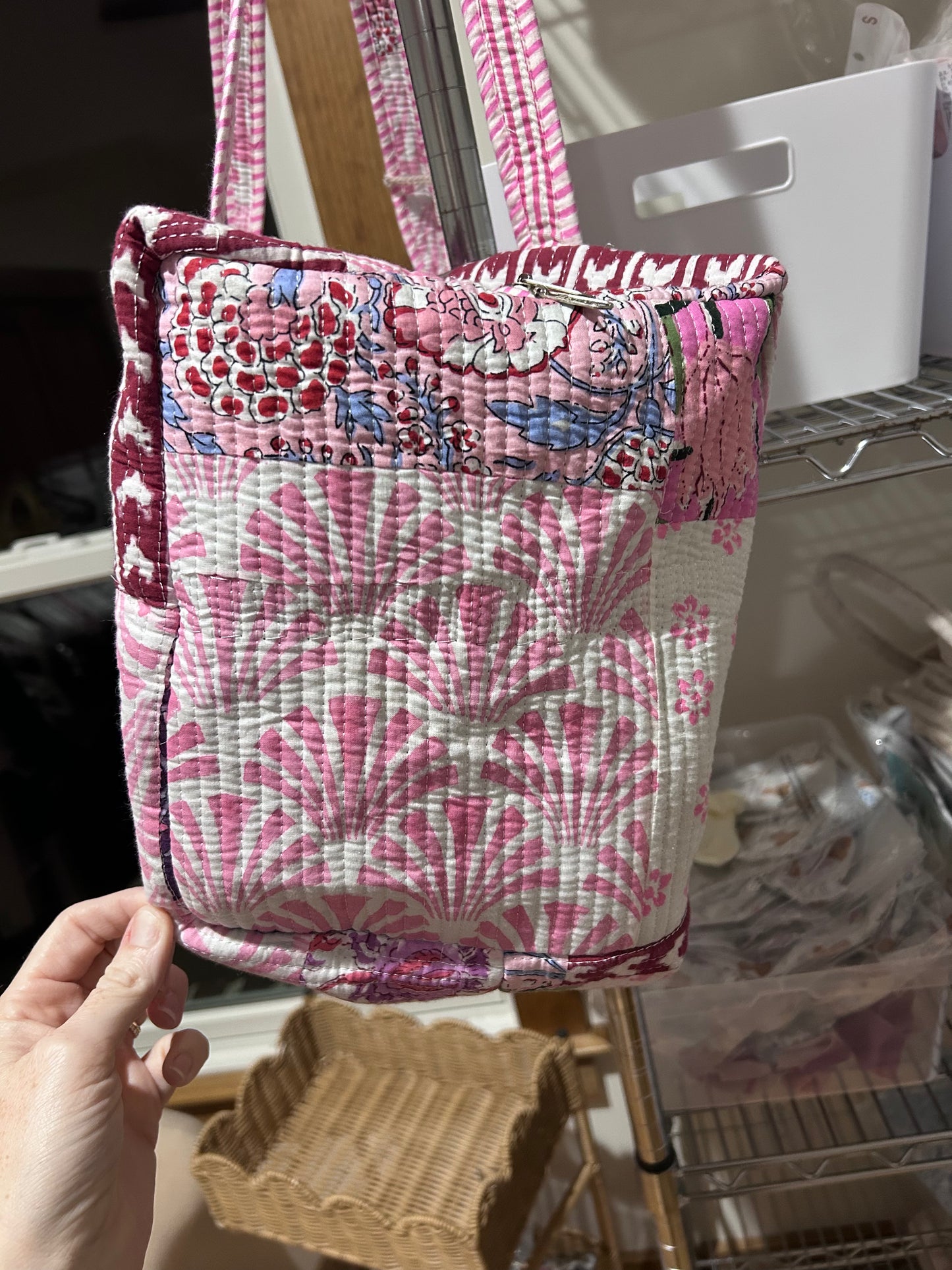 Rose Mosaic Duffle Bag