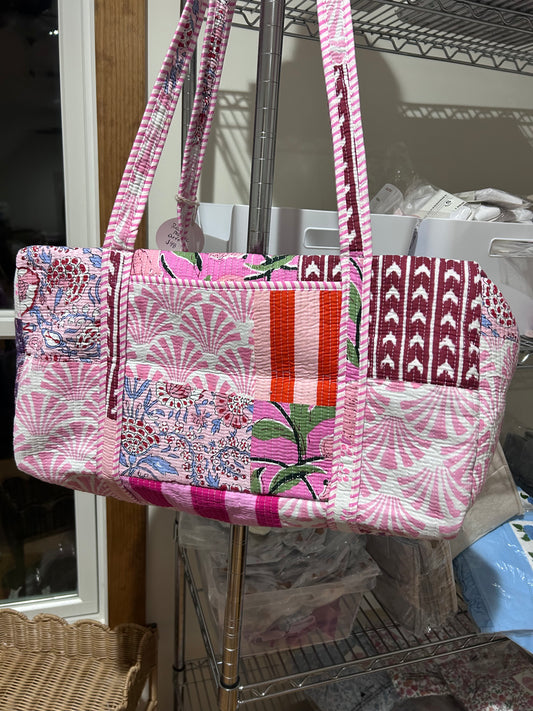 Rose Mosaic Duffle Bag