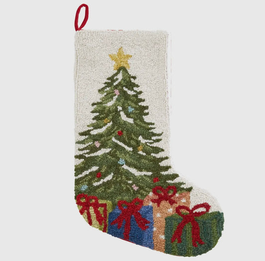 Presents Under the Tree Hook Stocking