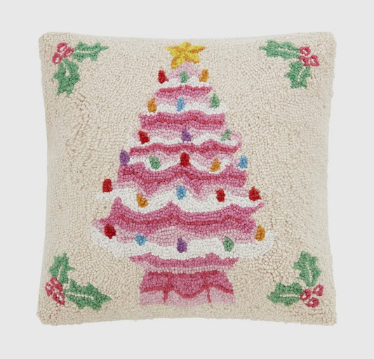Vintage Tree Hook Pillow