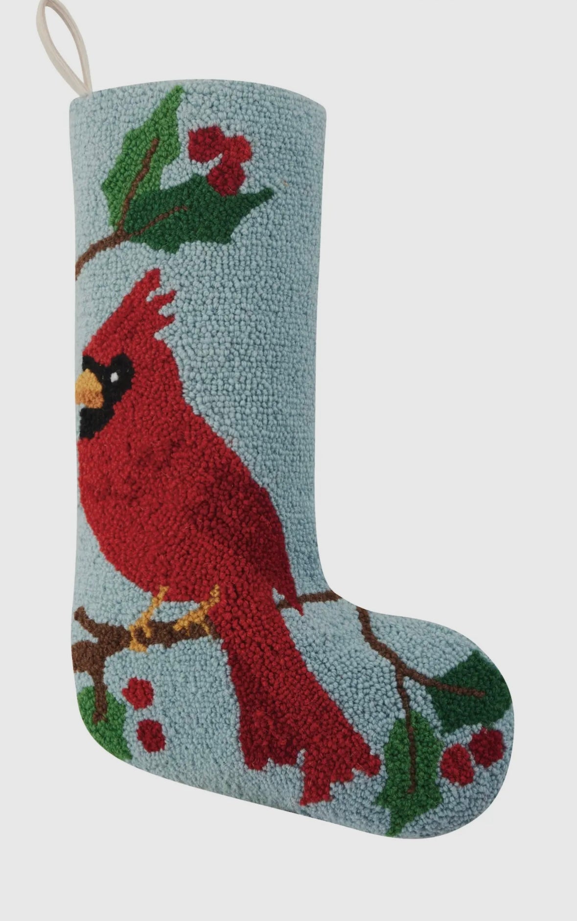 Cardinal Hook Stocking