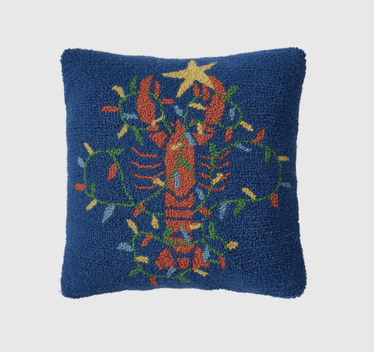 Christmas Lobster Hook Pillow
