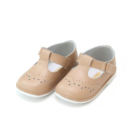 Cinnamon Birdie Leather T Strap Mary Jane Angel Baby (1-7T)
