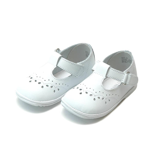 White Birdie Leather T Strap Mary Jane Angel Baby (1-7T)