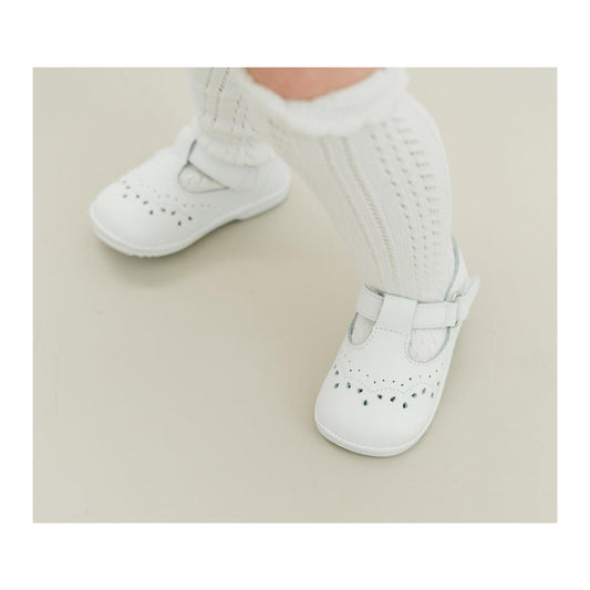 Off White Caitlin Scalloped Mary Jane