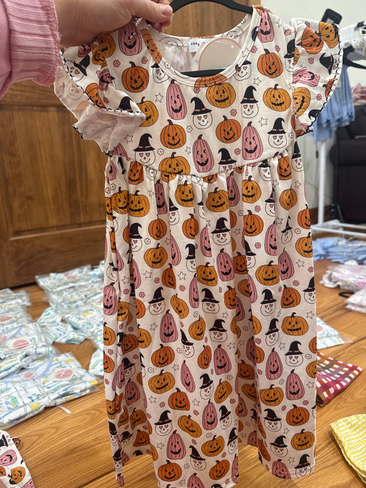 Girls Jack O’Ween Dress