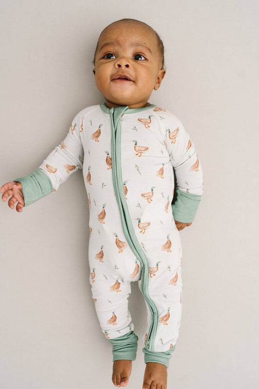 Puddle Ducks Bamboo Sleeper: 3-6M