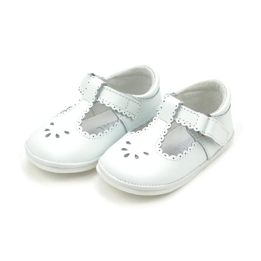 WhiteDottie Scalloped T-strap Mary Jane Baby (1-7T)