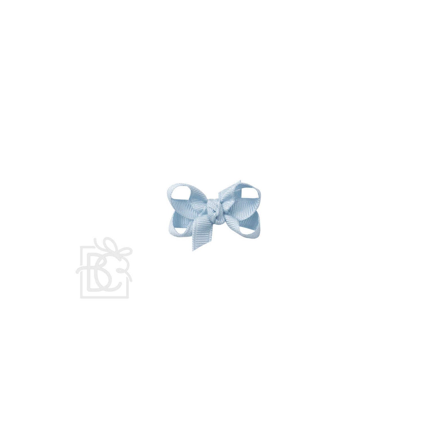 SIGNATURE GROSGRAIN BOW ON CLIP: 4.5" Large - 1.5" Ribbon on Alligator Clip / FOREST GREEN