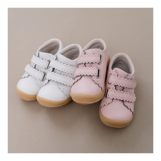 Marisa Scalloped Sneaker (3 colors)
