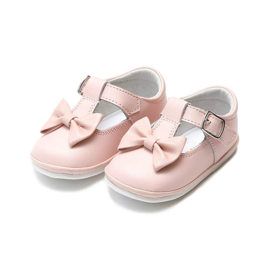 Blush Pink Minnie Bow Mary Jane by L'Amour Baby (1-7T)
