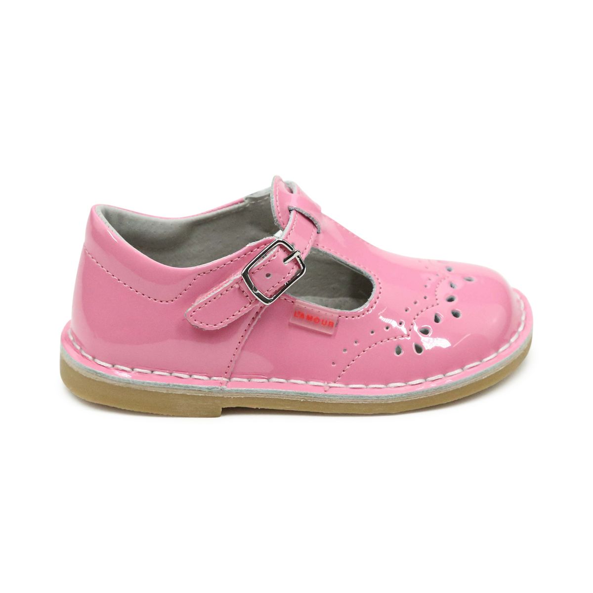 Malibu Pink Ruthie T-Strap Mary Jane