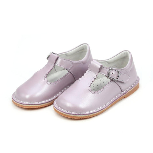 Lilac Selina Scalloped Mary Jane