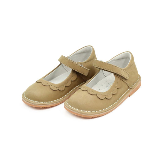 Nubuck Khaki Violette Mary Jane