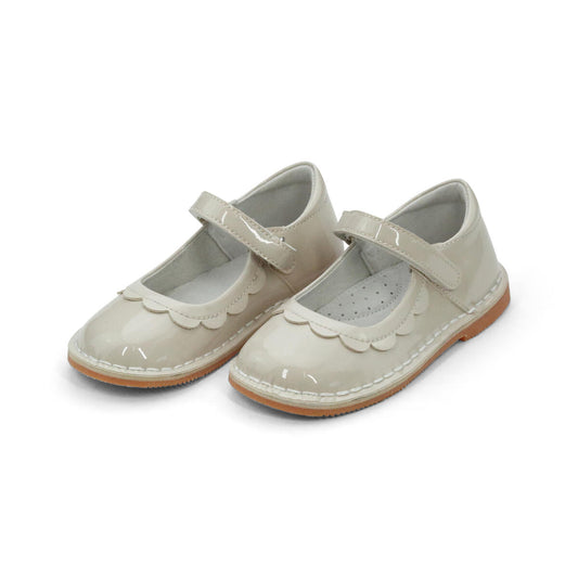 Patent Cream Violette Mary Jane